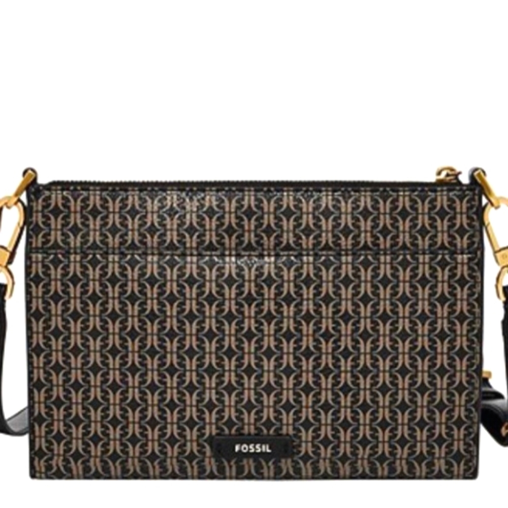 Fossil Kiera crossbody bag Brown/black